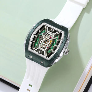 SKMEI - M033 - Phantom Automatic Skeleton Watch - white image 2