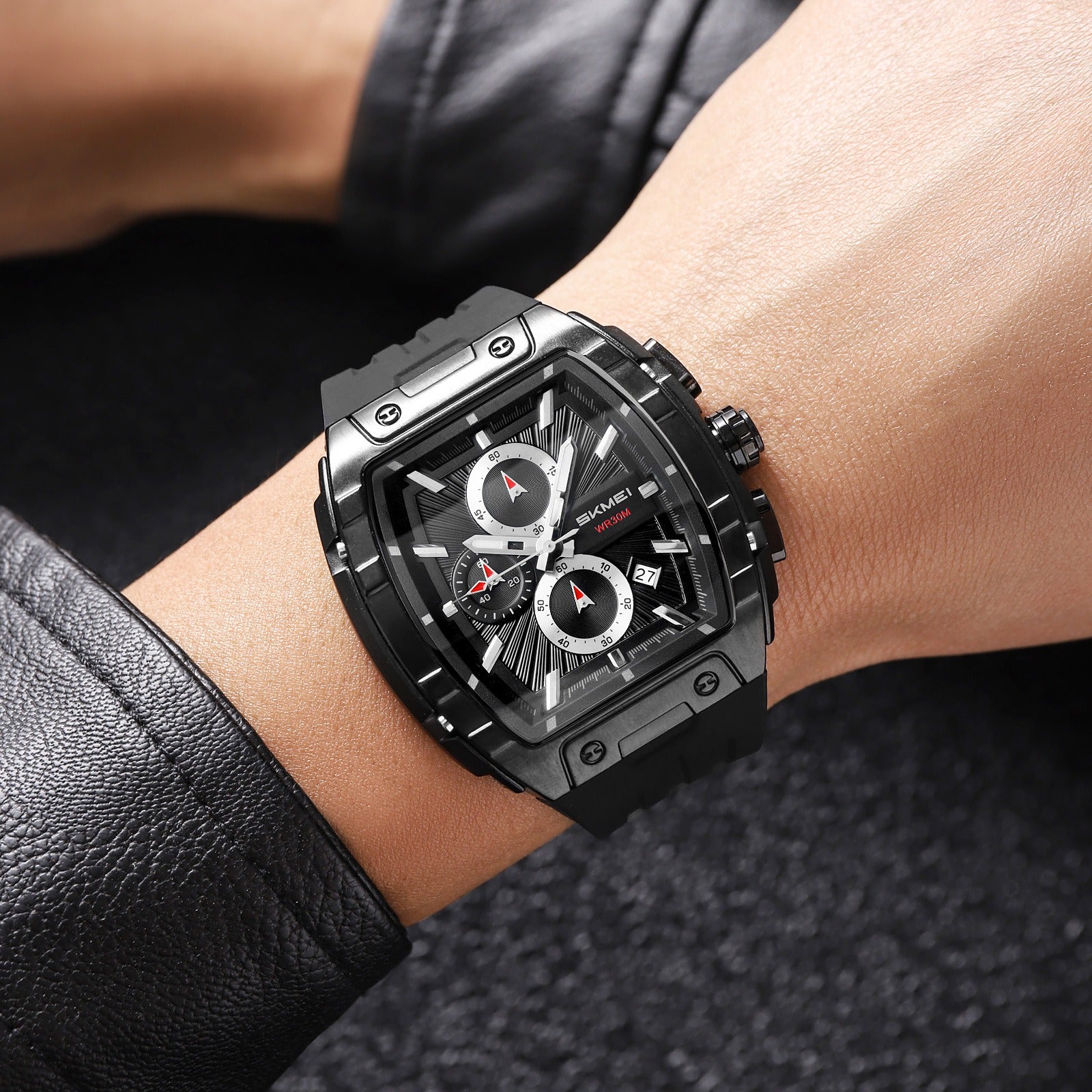 SKMEI - 2363 - High Quality Luxury Watch - Black image 0