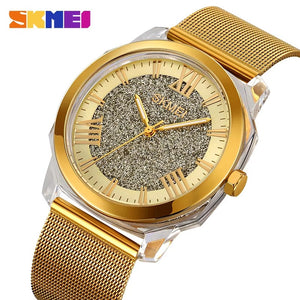 SKMEI - 2278 - High Quality Luxury Watch - Gold image 3