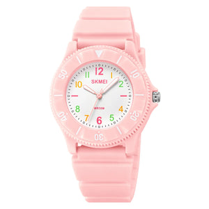 SKMEI 2151 Classic Casual Quartz Ladies Watch - Pink