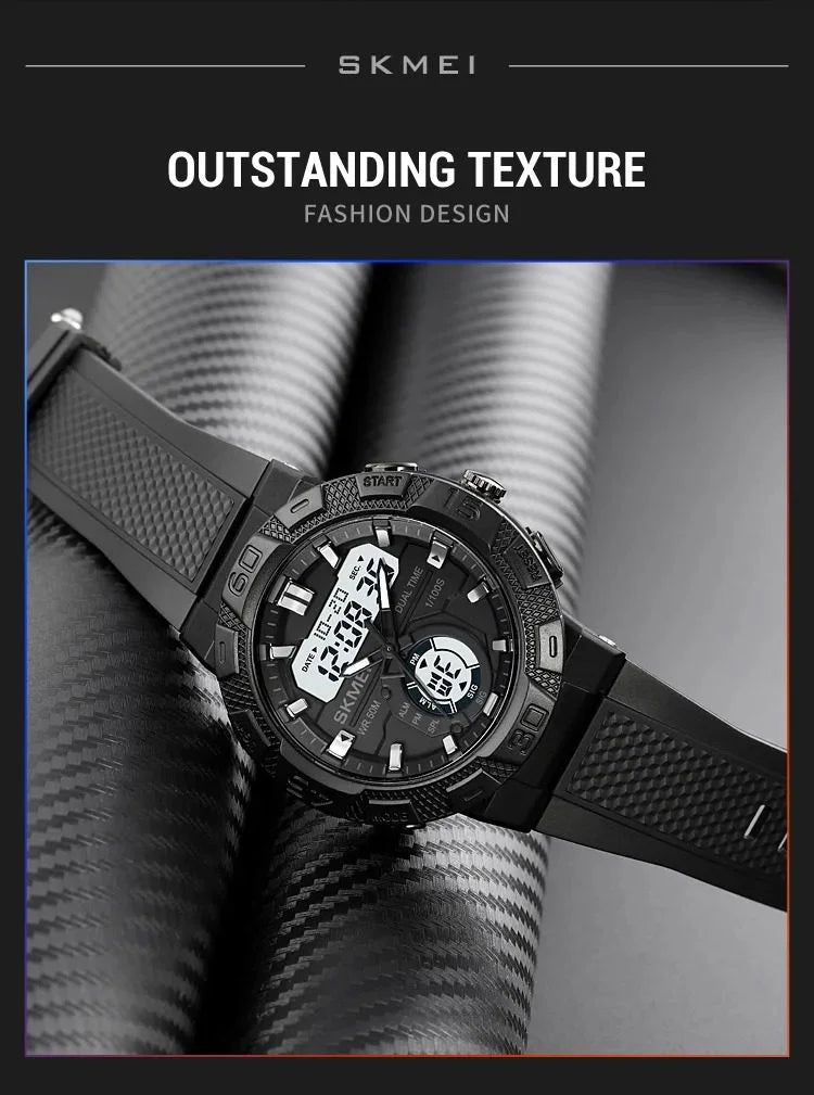 Skmei - 1881 - 50M Waterproof - Black/White image 2