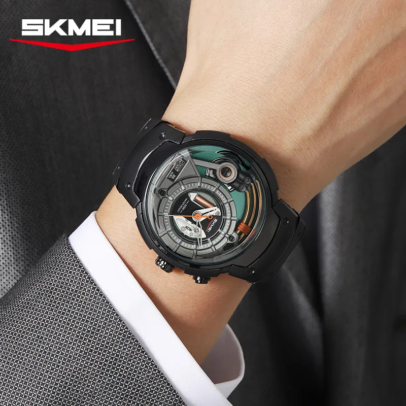 SKMEI - 2535 - Gents Quartz Watch - black image 3