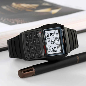 SKMEI 2255 Calculator Digital Watch - Black