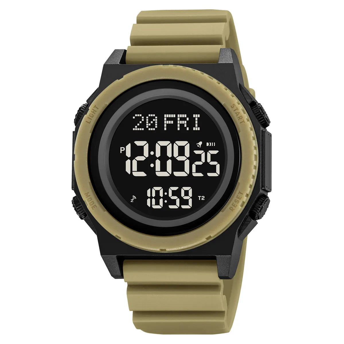 SKMEI 2357 Outdoor Sport Digital Watch - Apricot
