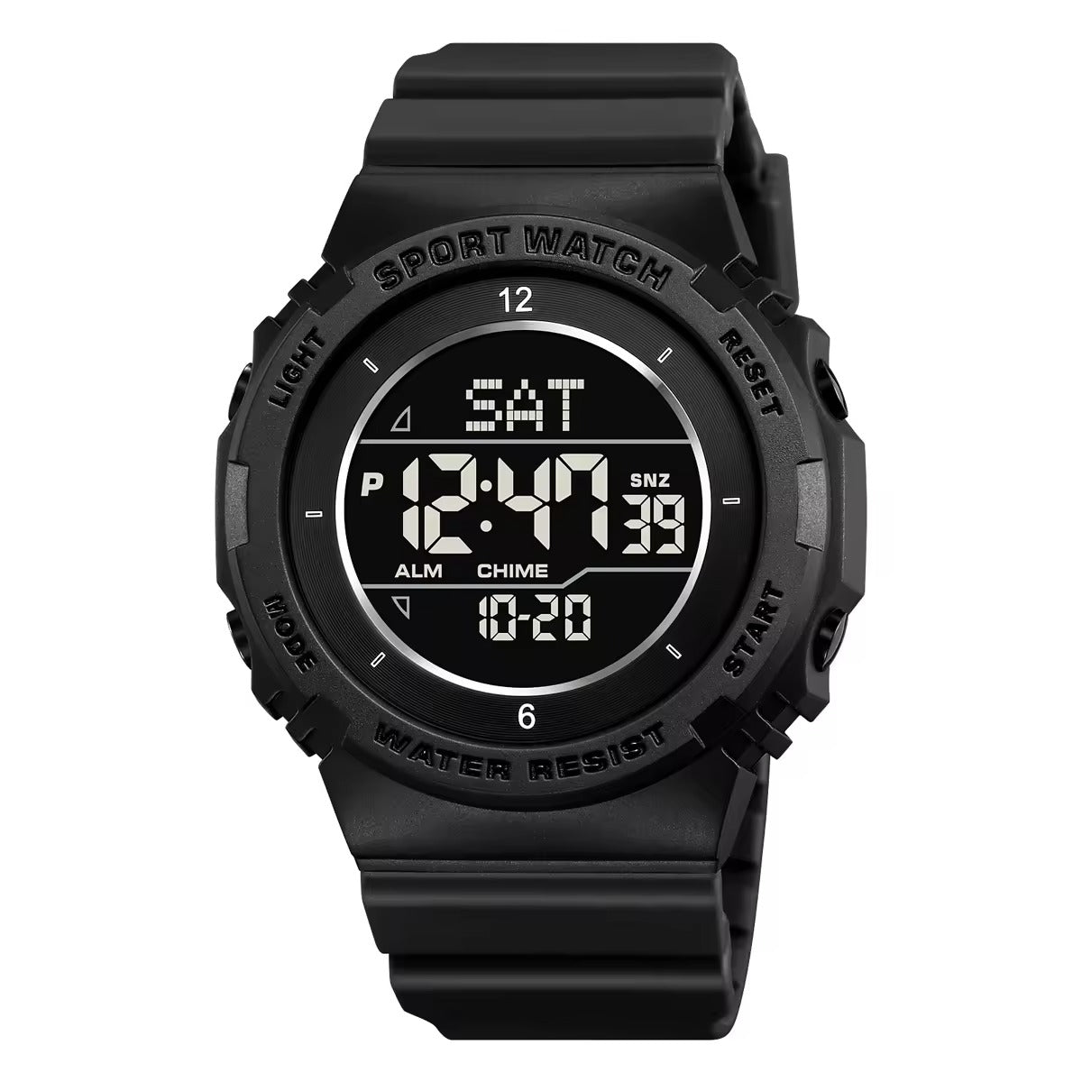 SKMEI 2400 Digital Sports Watch - Black