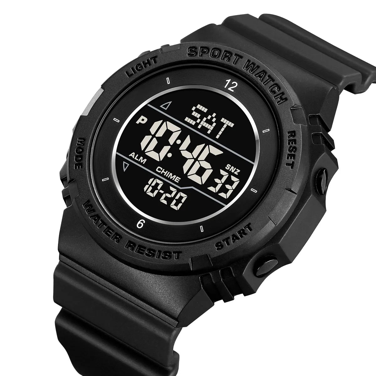 SKMEI 2400 Digital Sports Watch - Black