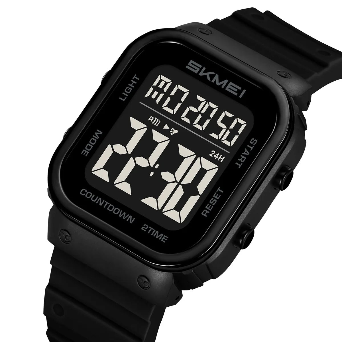 SKMEI 2437 Digital Sports Watch - Black