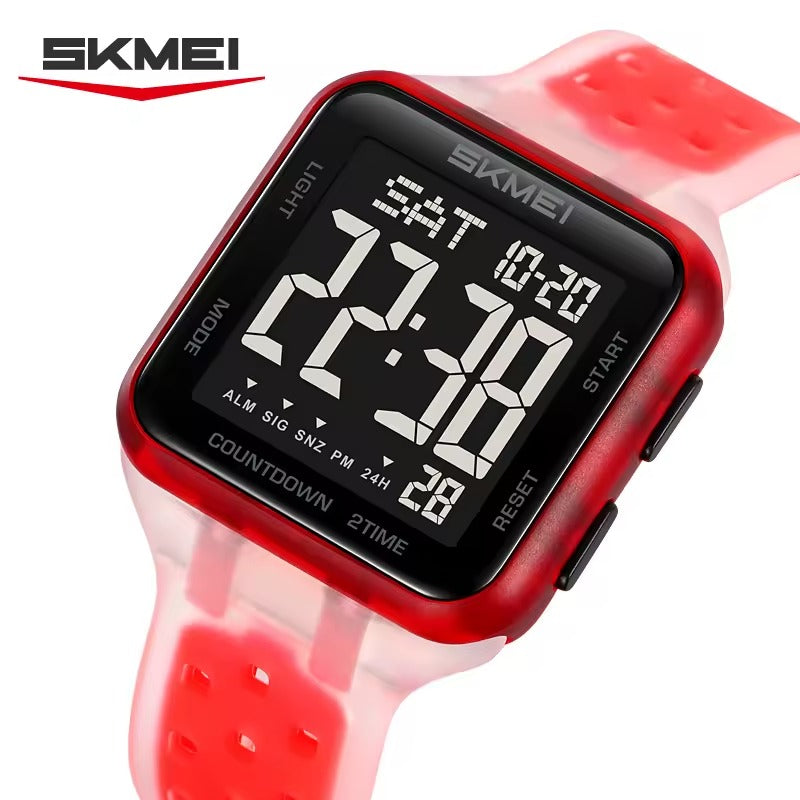 SKMEI 2440 Digital Sports Watch - Red