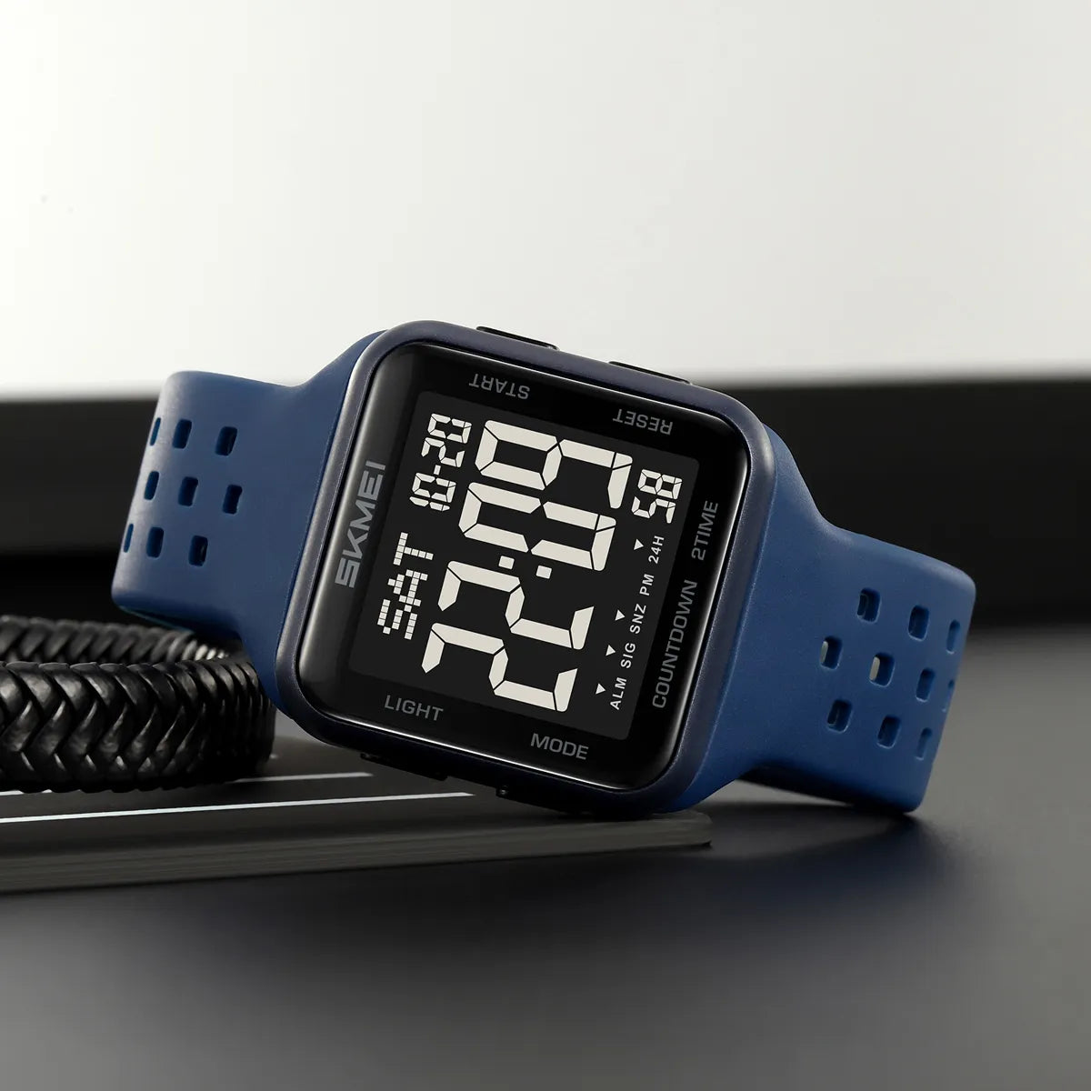 SKMEI 2440 Digital Sports Watch - Blue