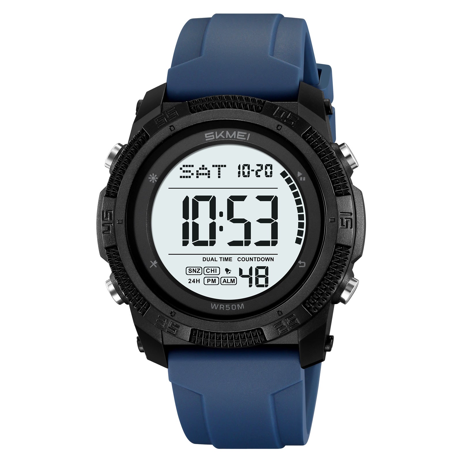 SKMEI 2449 Digital Sports Watch - Blue
