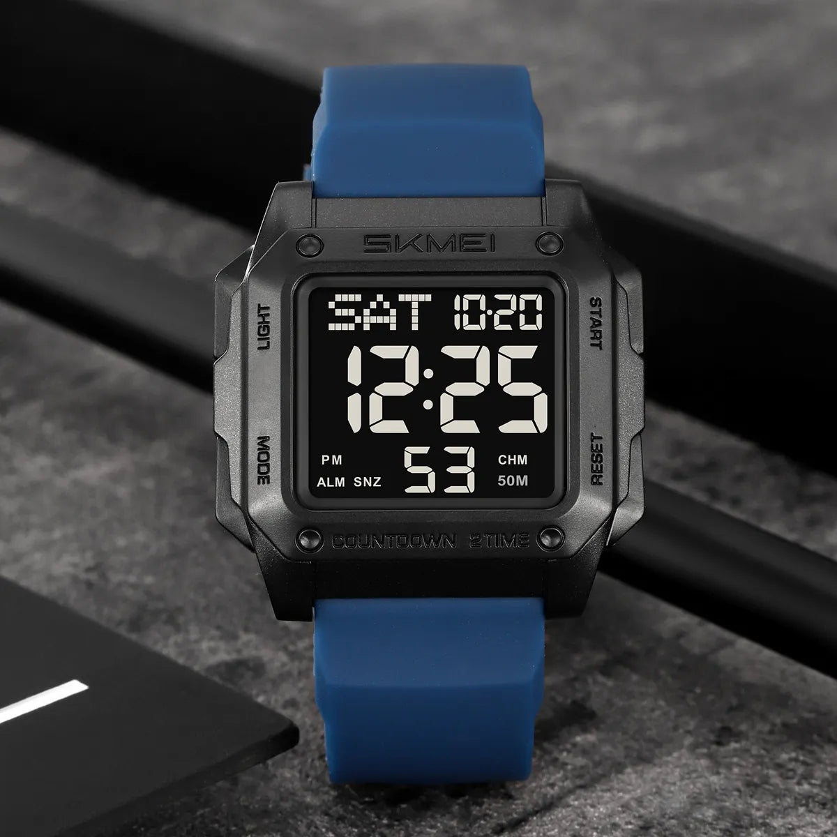 SKMEI 2454 Digital Sports Watch - Blue