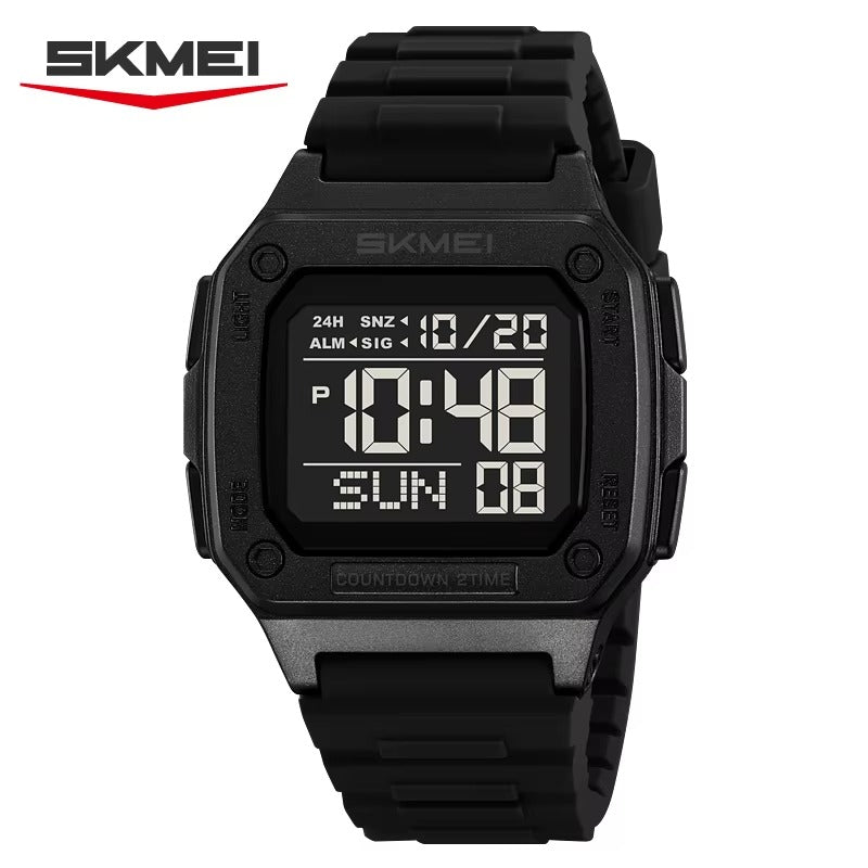 SKMEI 2456 Digital Sports Watch - Black