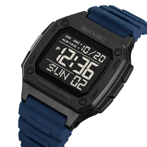 SKMEI 2456 Digital Sports Watch - Blue