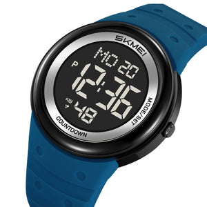 SKMEI 2462 Premium Digital Sports Watch - LakeBlue