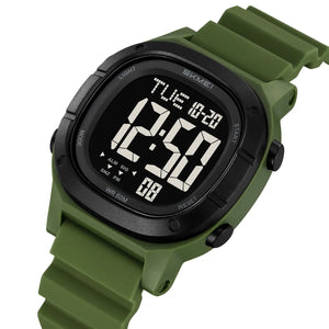 SKMEI 2483 Digital Sports Watch - ArmyGreen