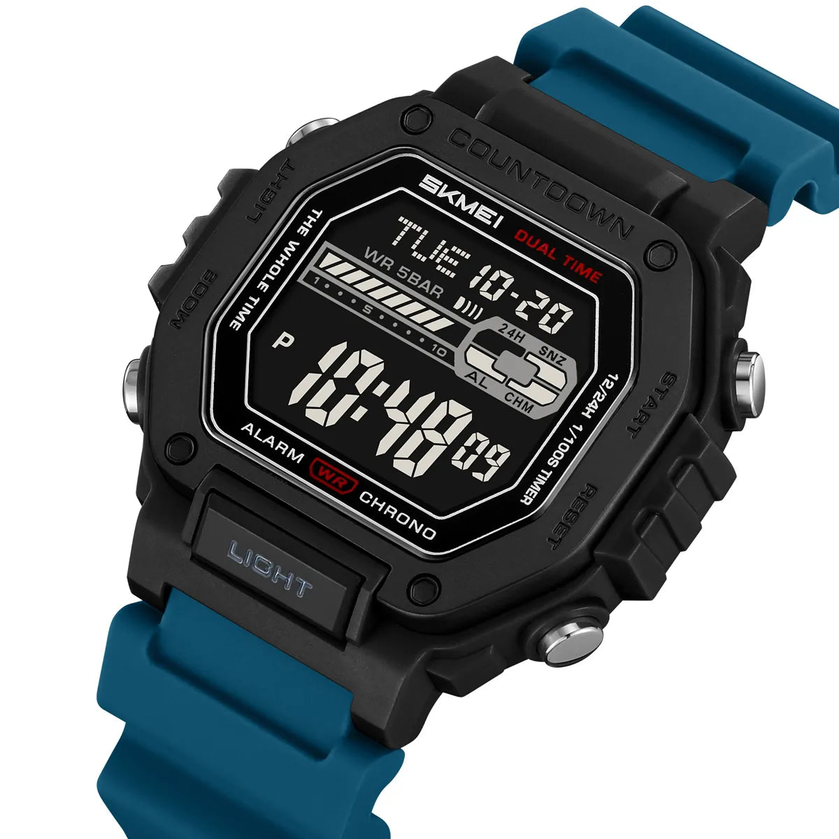 SKMEI 2523 Digital Sports Watch - Blue