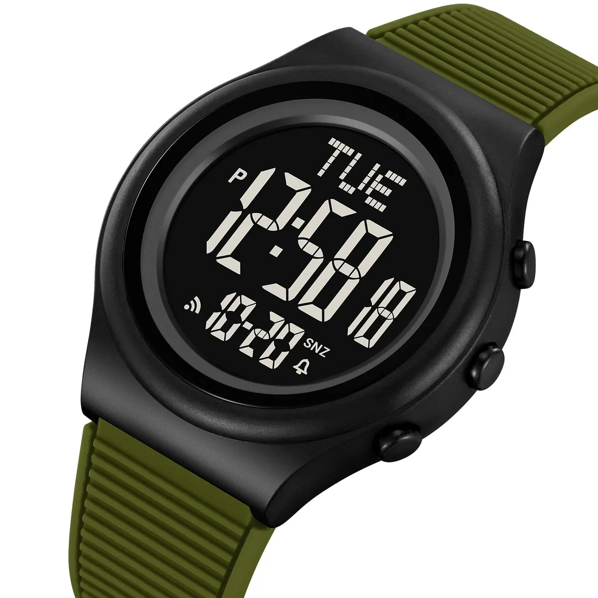 SKMEI 2536 Digital Sports Watch - ArmyGreen