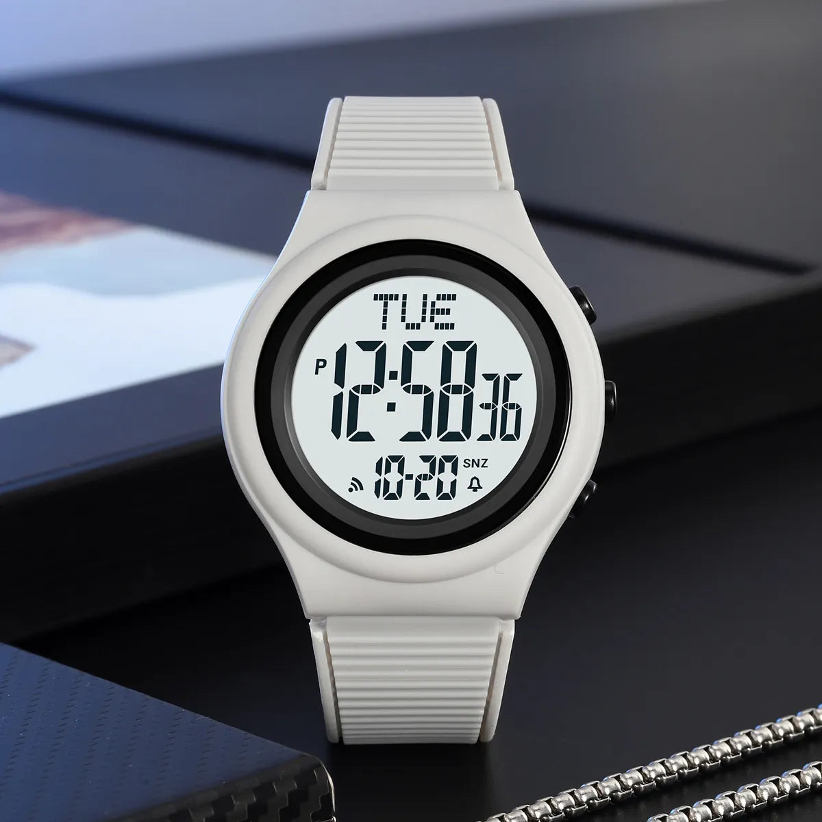 SKMEI 2536 Digital Sports Watch - Grey