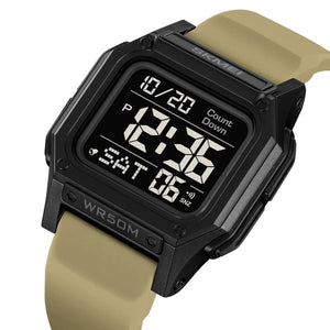 SKMEI 2537 Digital Sports Watch - Apricot