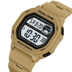 SKMEI 2543 Digital Sports Watch - Apricot