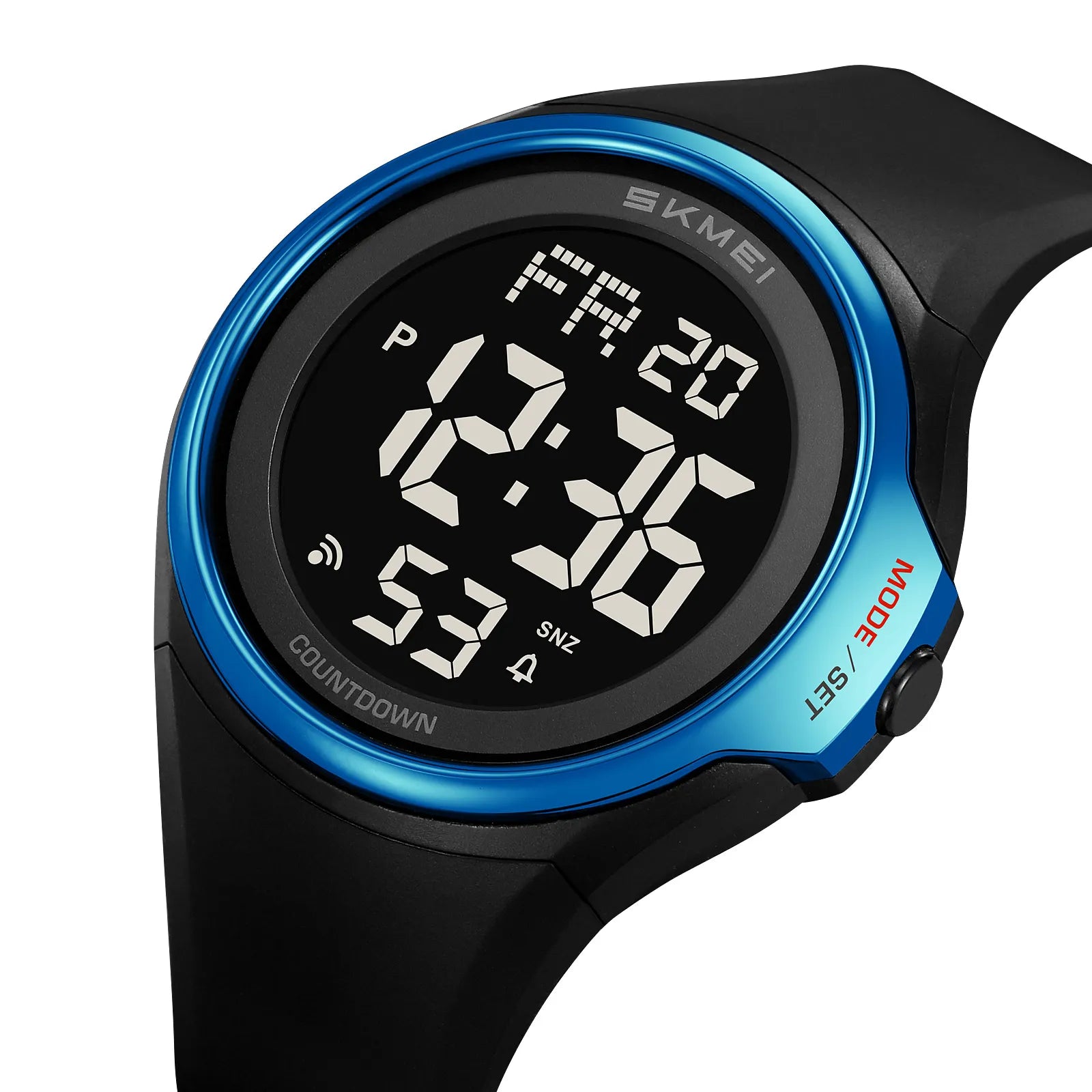 SKMEI 2560 Digital Sports Watch - Black/Blue