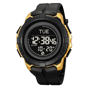 SKMEI 2564 Outdoor Digital Sports Watch - Black/Gold