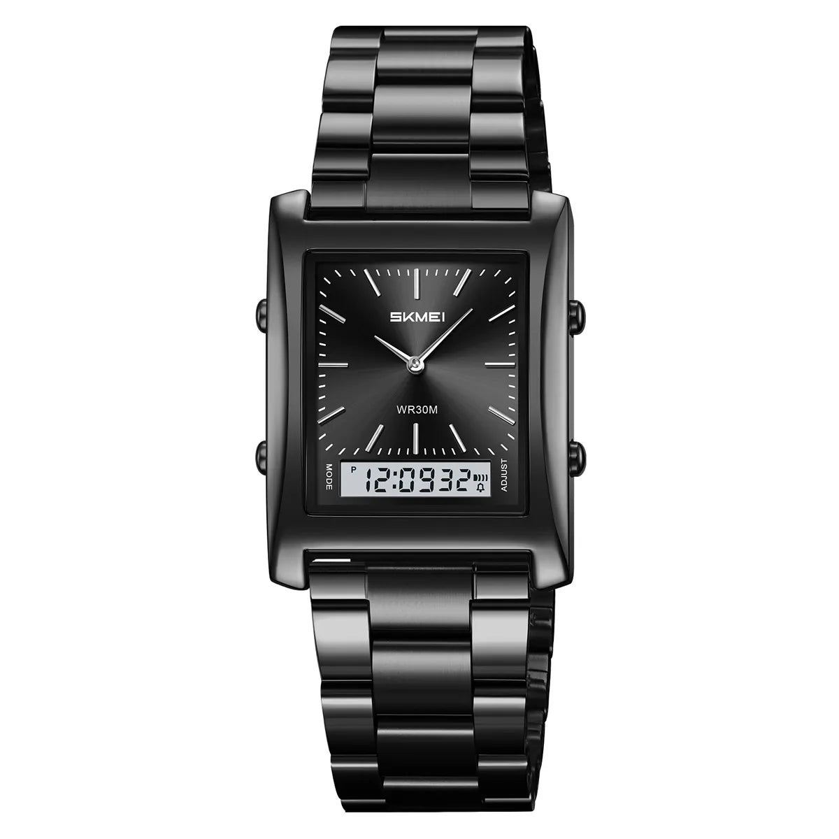 SKMEI 2571 Dual Display Watch - Black/Black