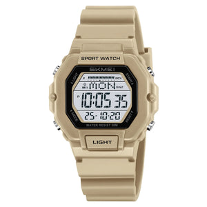 SKMEI 2573 Digital Sports Watch - Apricot