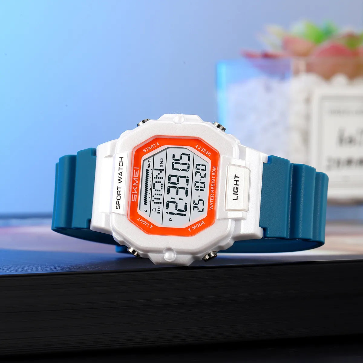 SKMEI 2573 Digital Sports Watch - LakeBlue