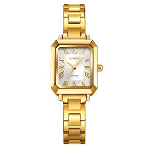 SKMEI 2582 Elegant Ladies Watch - Gold/Silver