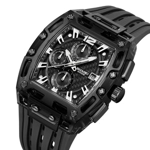 SKMEI 2606 Sport Chronograph Watch - Black