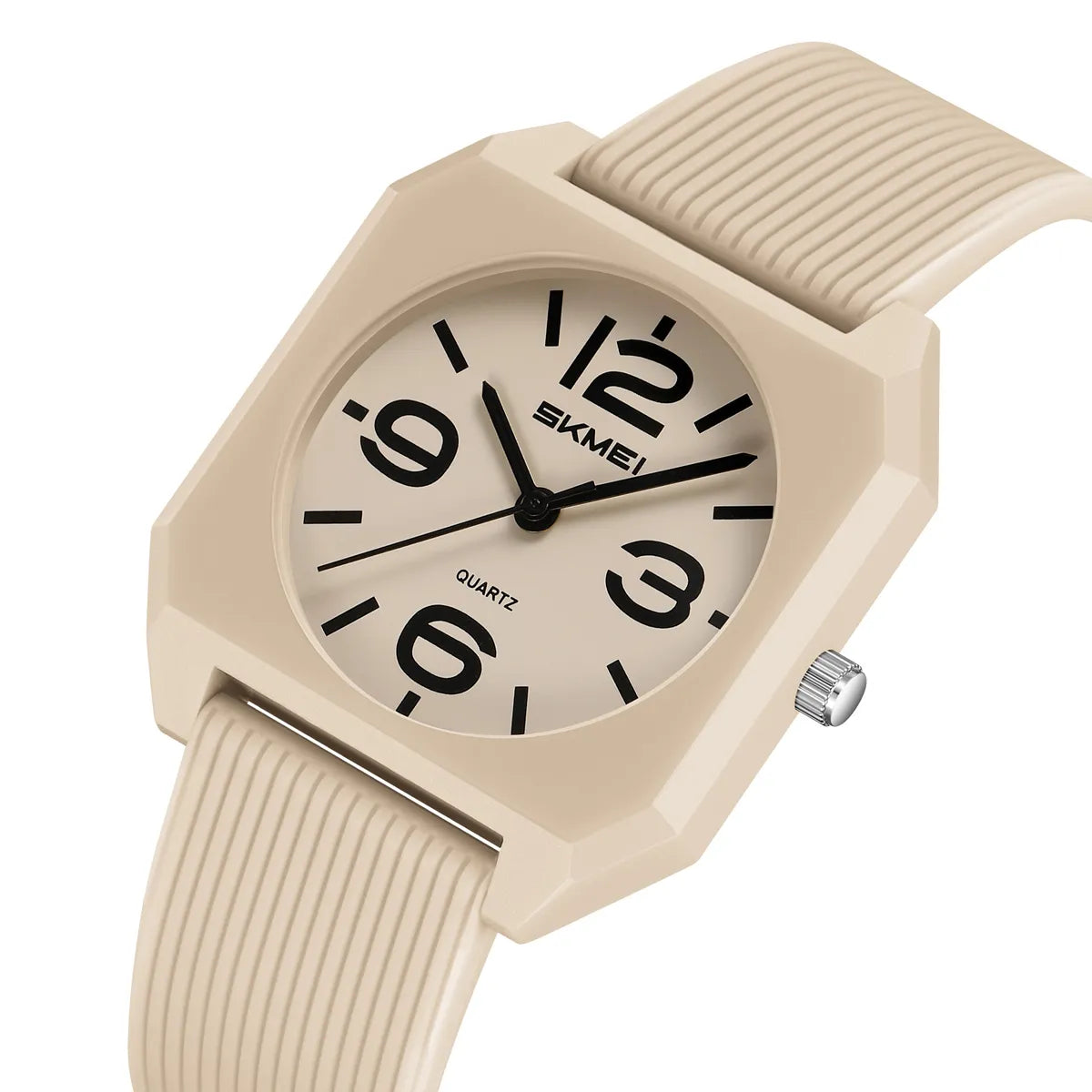 SKMEI 2642 Casual Quartz Watch - Apricot