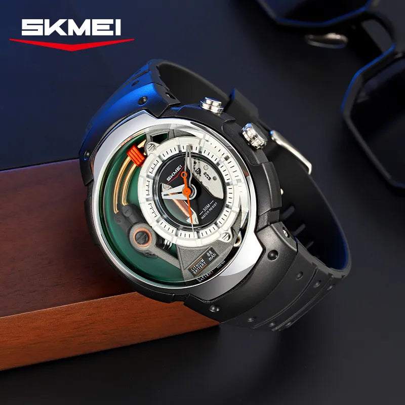SKMEI - 2535 - Gents Quartz Watch - silver image 3