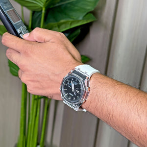 Skmei - 2100 - World Time 50m Waterproof - White/Black image 2