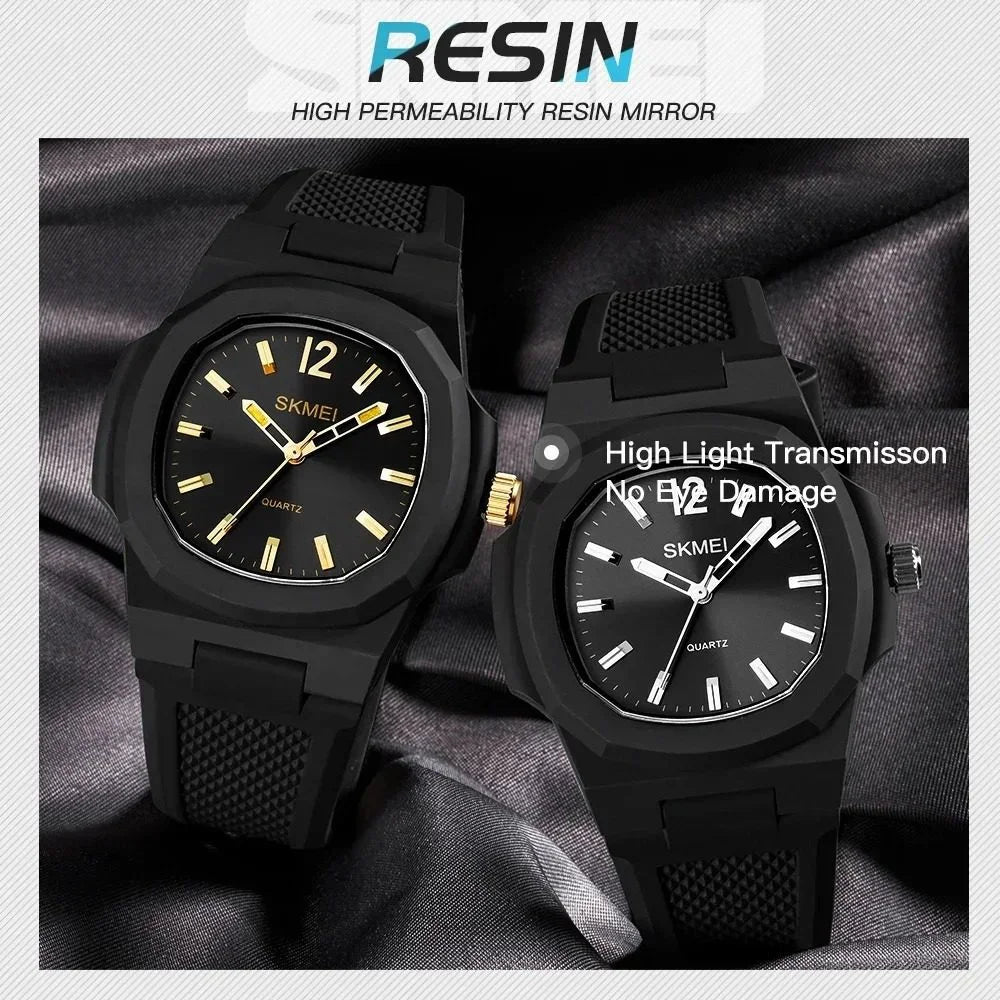 Skmei - 1717 - Quartz Sports Waterproof - Black image 4