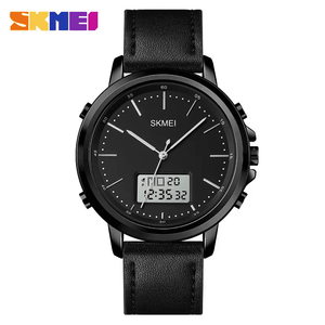 Skmei - 1652 (Strap) - Multifunctional Waterproof - Black/White-Leather image 5