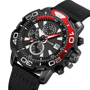 Skmei - 9381 - Men’s Sports Chronograph Watch - Black image 0