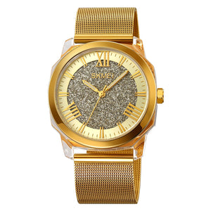 SKMEI - 2278 - High Quality Luxury Watch - Gold image 1