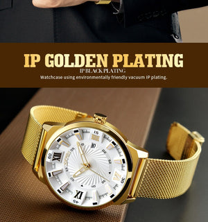 SKMEI - 9166 - Stainless Steel Japan Movement Watch - white image 3