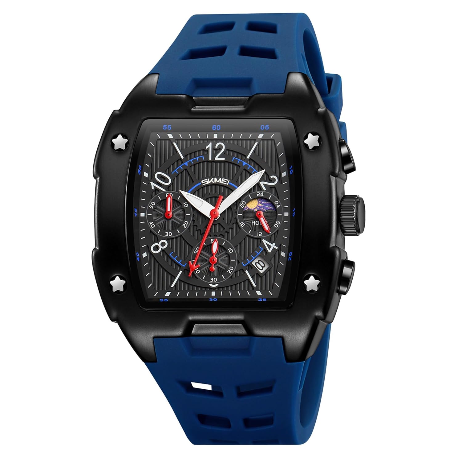 SKMEI - 9345 - Multifunctional Chronograph Quartz Watch - blue image 1