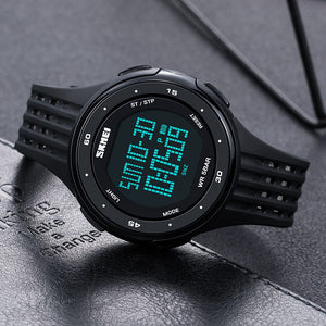 Skmei - 1219 - Digital Time Sports - Black image 1