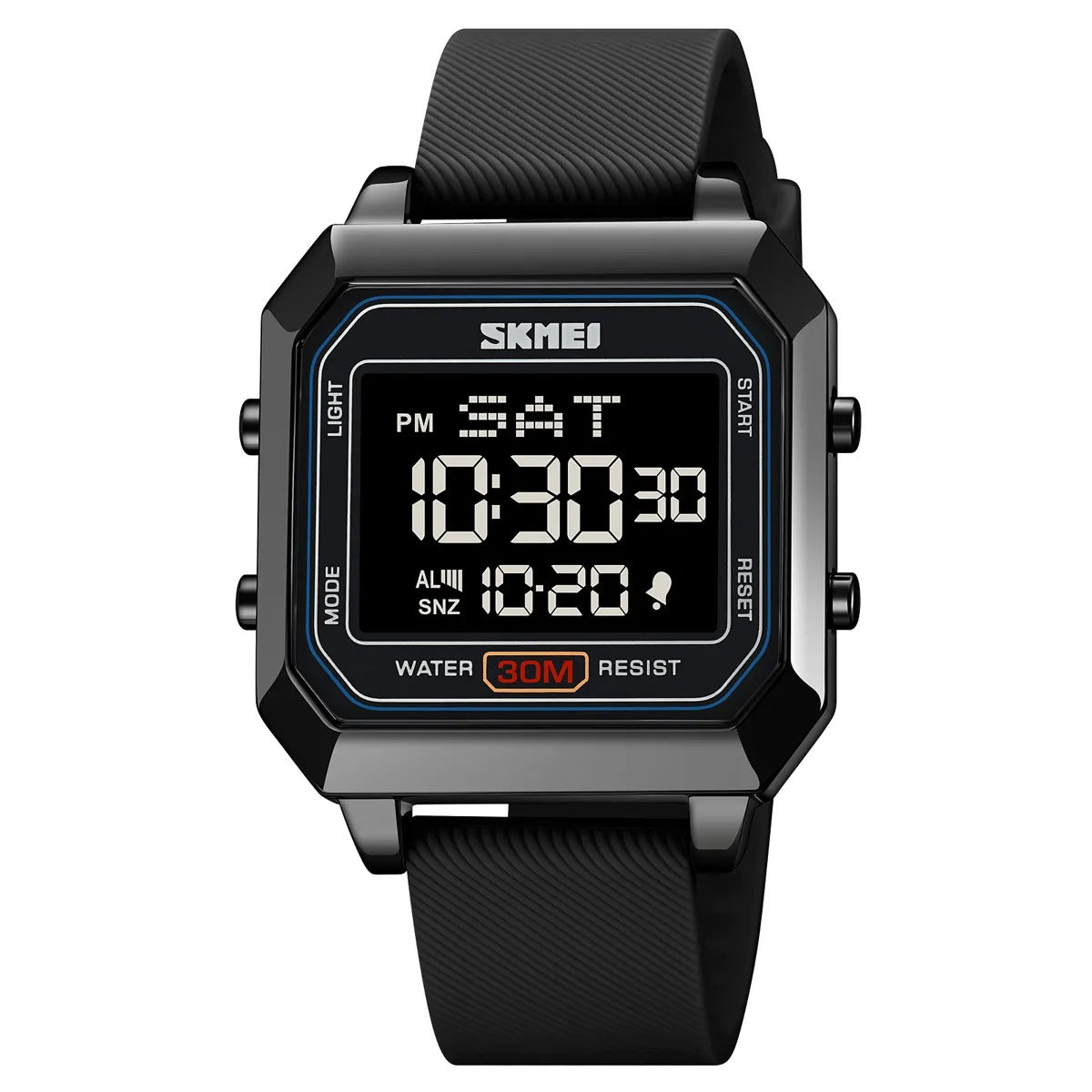 Skmei - 2150 - Digital Electronic Sports Watch - black/black image 0