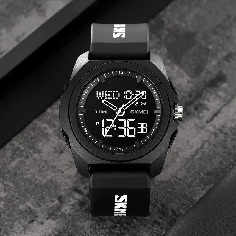 Skmei - 2199 - Digital Multifunctional Watch - Black image 2