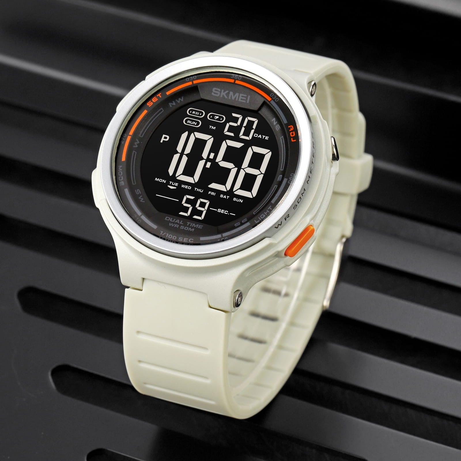 SKMEI - 1841 - High Quality Luxury Watch - White image 1