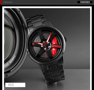 Skmei - 1787 - Rotating Wheel Rim - Red image 2