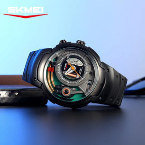 SKMEI - 2535 - Gents Quartz Watch - black image 2