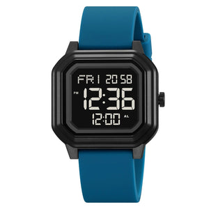 Skmei - 2558 - Minimal Time Digital Watch - Blue image 0