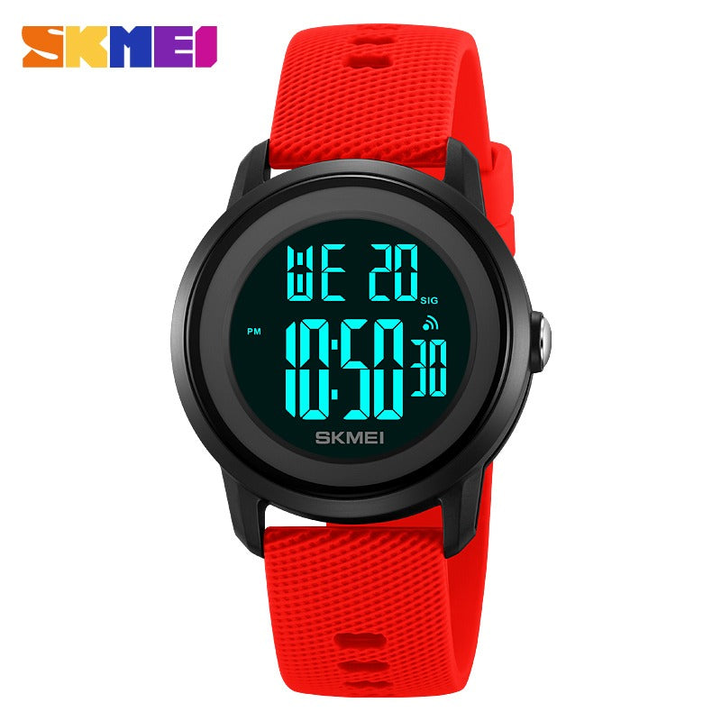 Skmei - 2218 - Active Day Digital Watch - Red image 3