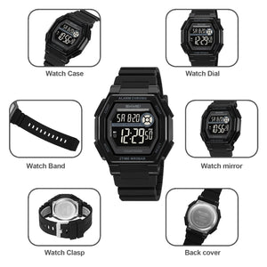 SKMEI - 2552 - Digital Sports Watch - black image 6