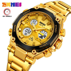 Skmei - 2210 - Digital Sport Watch - Gold image 0